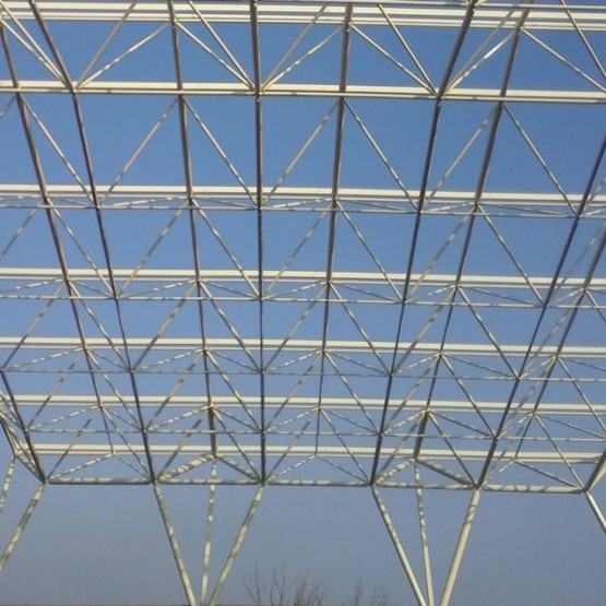 Space frame structure in Crangas, Bucharest